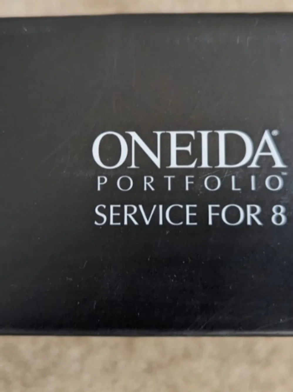 Oneida Portfolio Wordsworth Stainless Steel